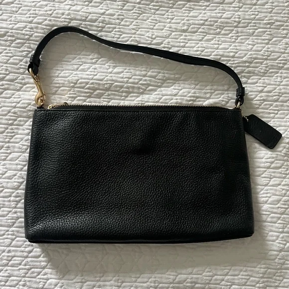 Coach Black Leather handbag - brand new with tags - Picture 5 of 6